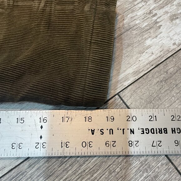 VTG  90s Eddie Bauer Chore Trucker Crop corduroy jacket M - L - Picture 7 of 9